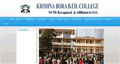 Desktop Screenshot of kbbedcollege.org